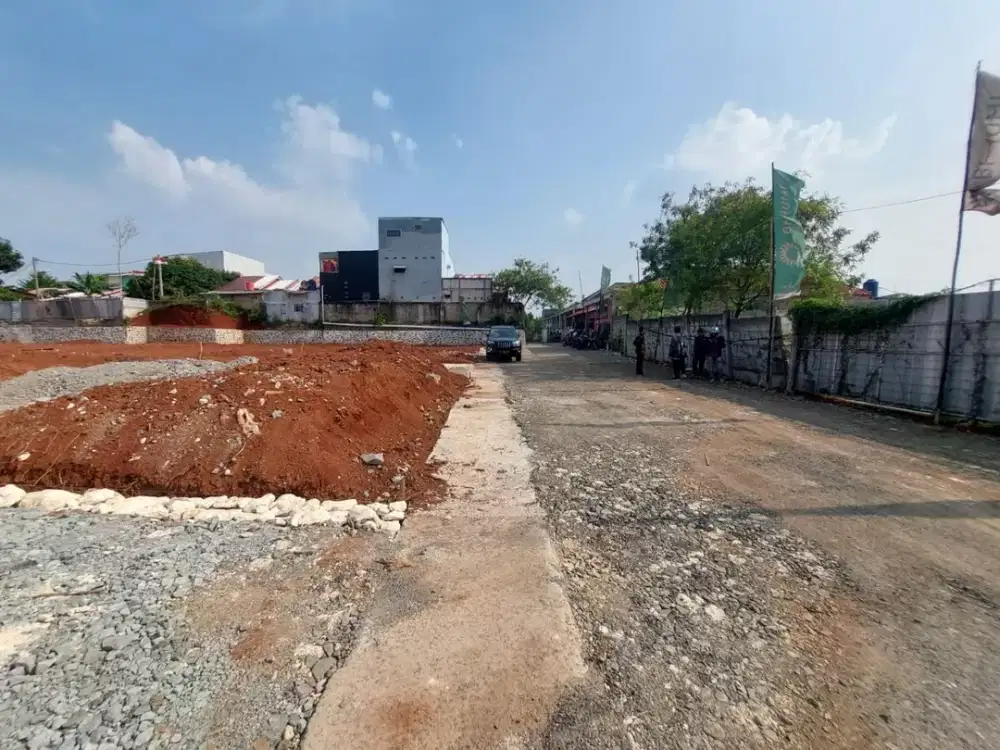 Sisa 2 Unit Kavling SHM Tangerang Selatan, Dekat Stasiun Rawa Buntu
