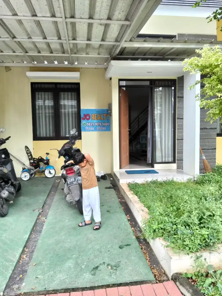 Jual Rumah , Cluster 1 pintu, bebas banjir ,aman, lingkungan elite