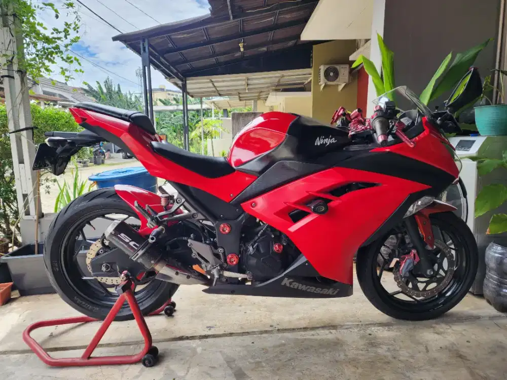 Ninja 250 FI old 2014 KM Low Pajak hidup dan Panjang