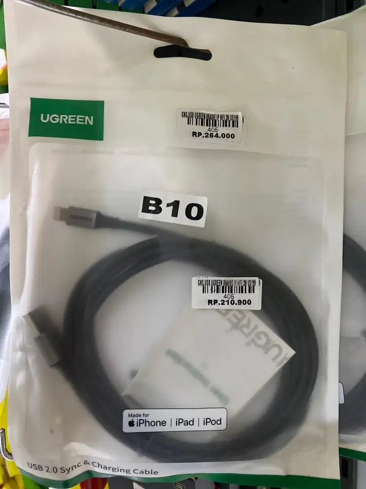 USB UGREEN BRAIDE IP MFI