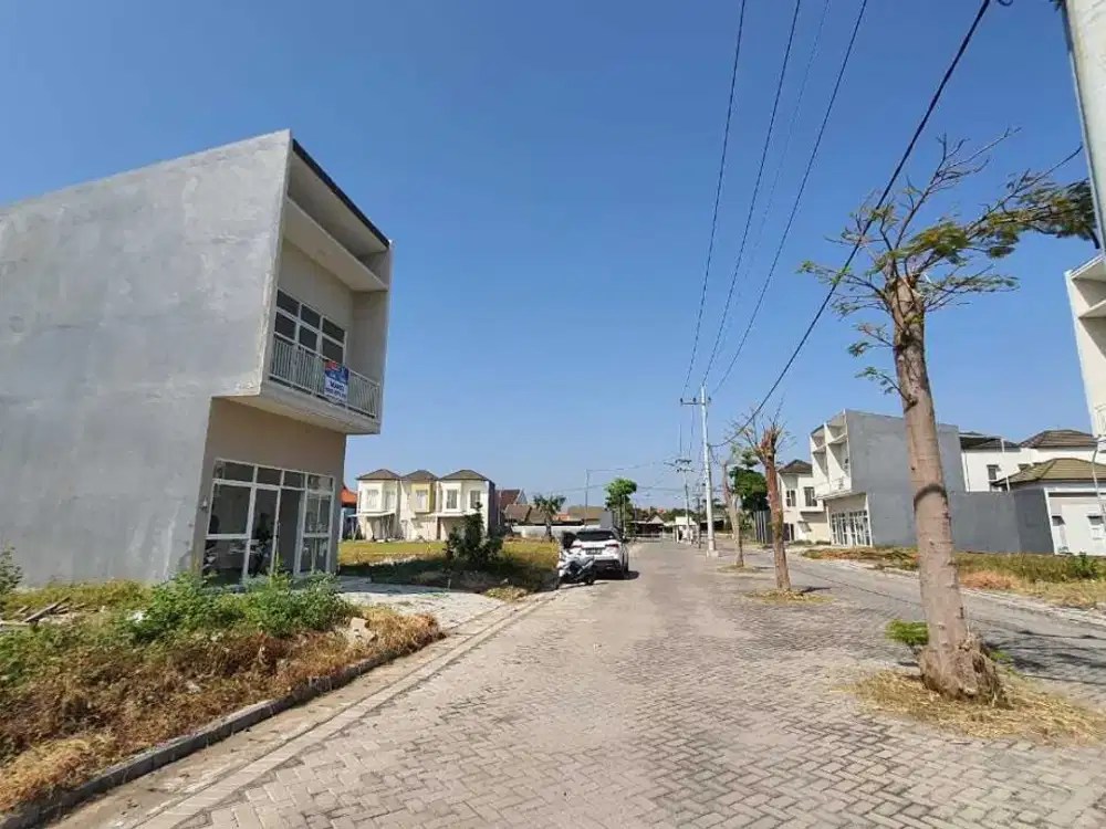 Ruko 2 lantai di jalan utama Newtown Park Juanda Daerah Damarsi Buduran Siap Usaha