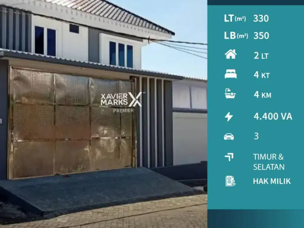 Rumah Megah Hook Kawasan Asri di Dieng Malang Tengah Kota