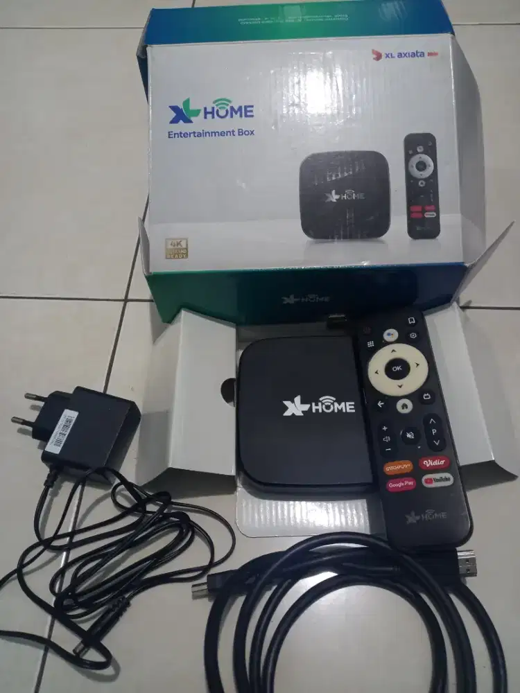 Stb android tv box akari ax810 fullset