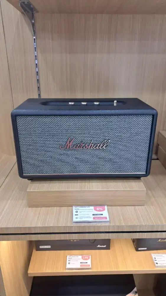 KREDIT SPEAKER MARSHALL MHL STANMORE BT III BT BLACK
