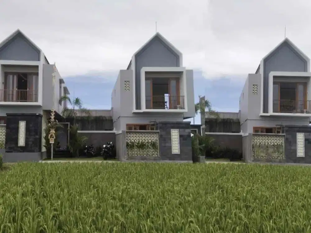 Brand New Villas 3 Unit & Private Pool, View Sawah, Nyanyi, Tabanan, Bali
