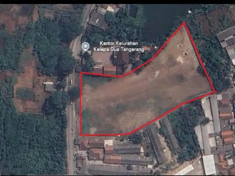 Jual lahan strategis sangat bagus,  Lokasi : Jl Raya Kelapa Dua Karawaci,