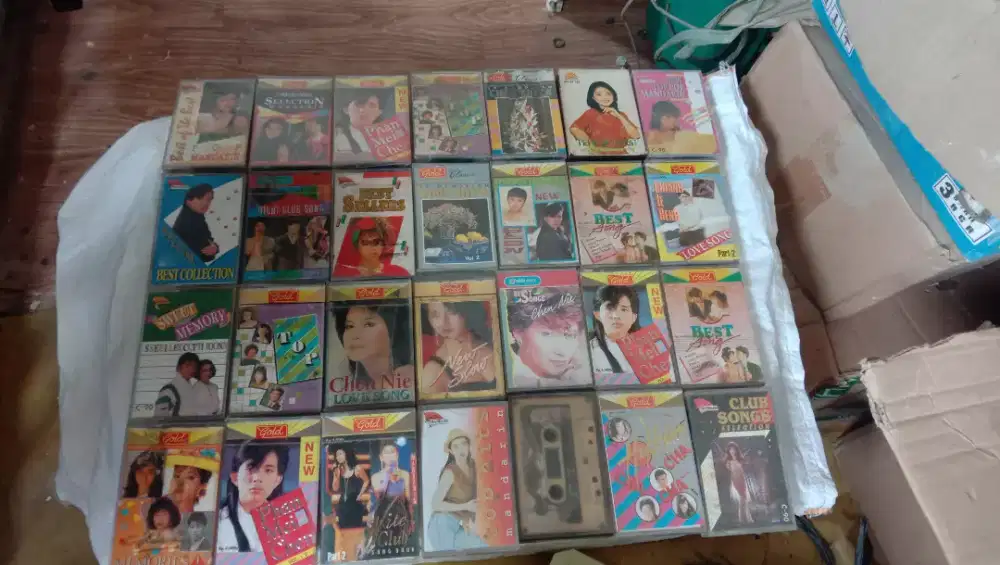 Kaset pita lagu mandarin 42 pcs bru