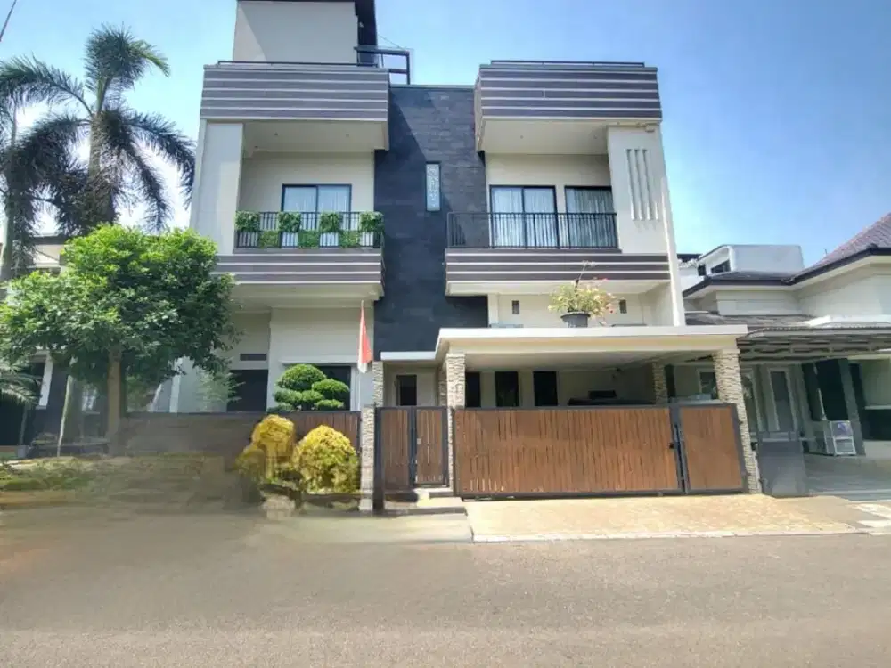 Dijual! Rumah Moderen Kekinian di Menteng Bintaro Jaya - PR  14199