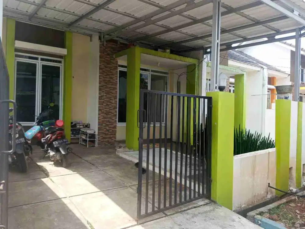 Oper kredit 72juta grand nusa indah Cileungsi luas 90 bank BSI cicilan 3,7 sisa 14thn