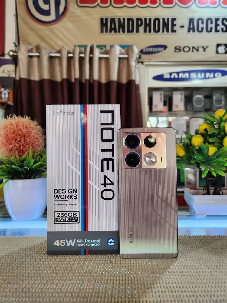 Infinix Note 40 Ram 8+8Gb/ 256GB Racing Edition Fullset Mulus Like New