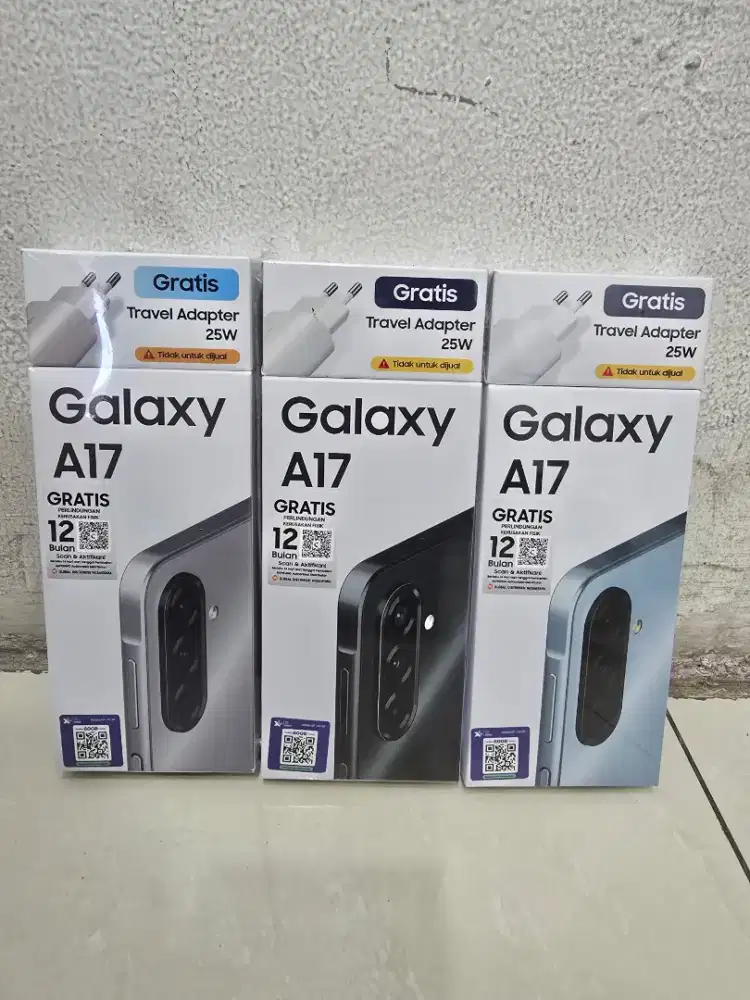 Samsung A17 8/128 Free Antigores Garansi Resmi 1 tahun