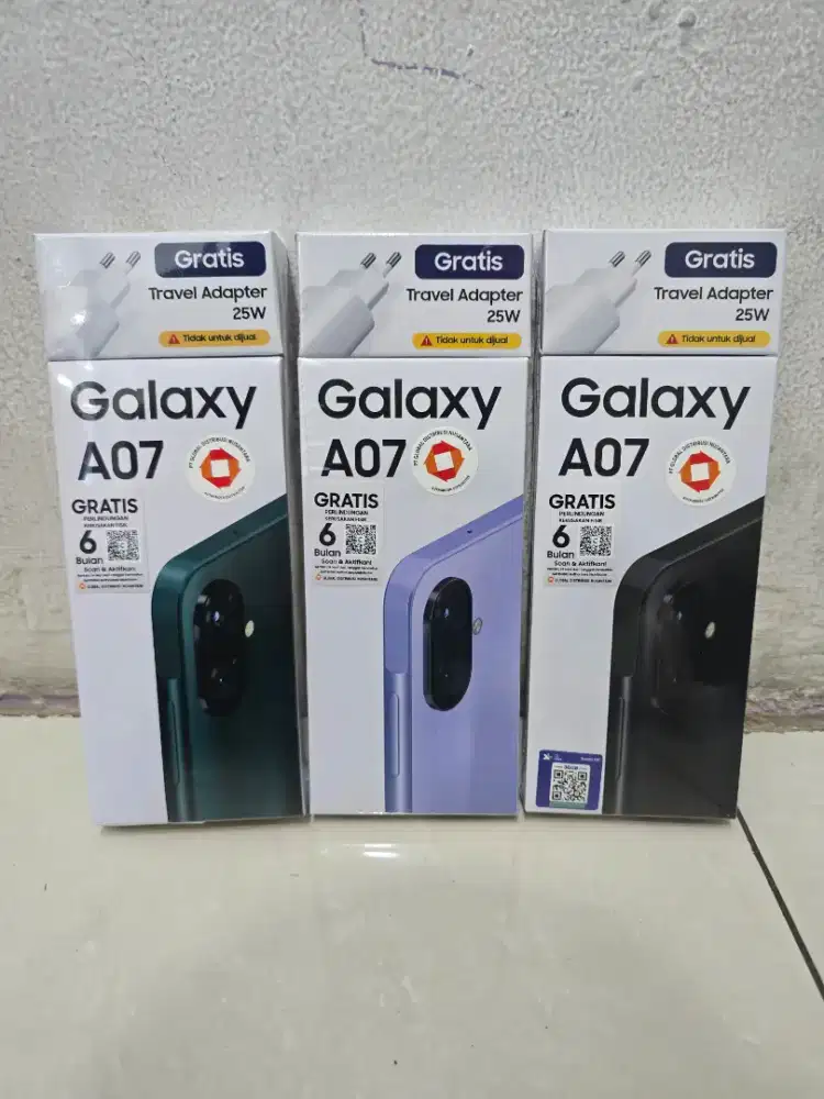 Samsung A07 8/256GB Free Case Garansi Resmi