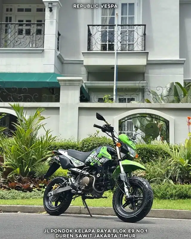 UNIT SIMPANAN! KAWASAKI KSR 110CC NON KOPLING TAHUN 2013 RARE ITEM