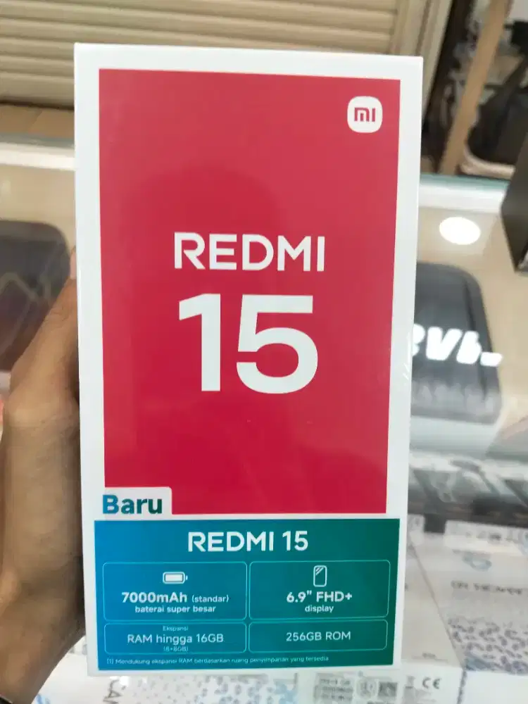 XIAOMI REDMI 15 8/128 GB GARANSI RESMI