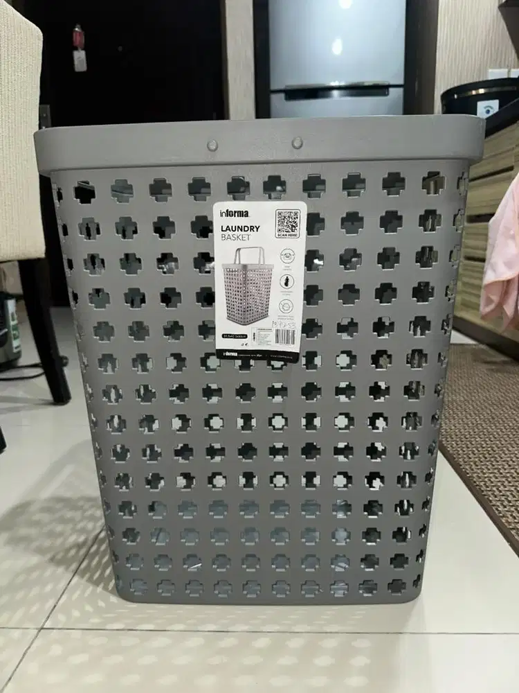 Keranjang Laundry Dengan Handle