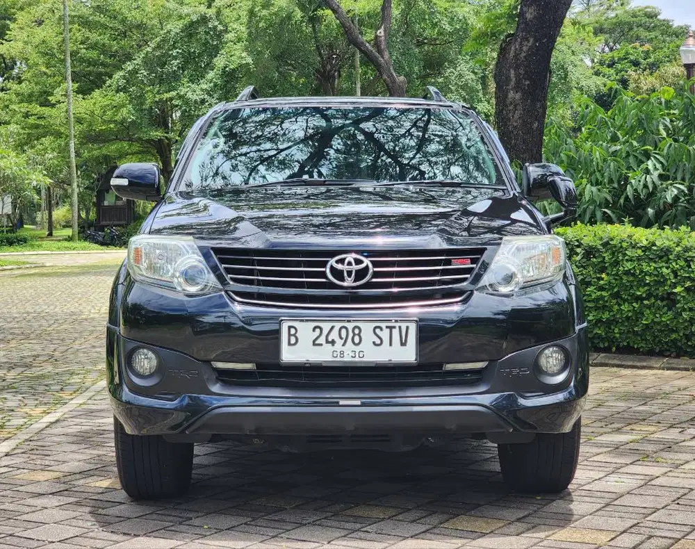 TDP 20.JT NEGO| FORTUNER TRD 2.7 AT LUX BENSIN 2015 HITAM ISTIMEWA !!