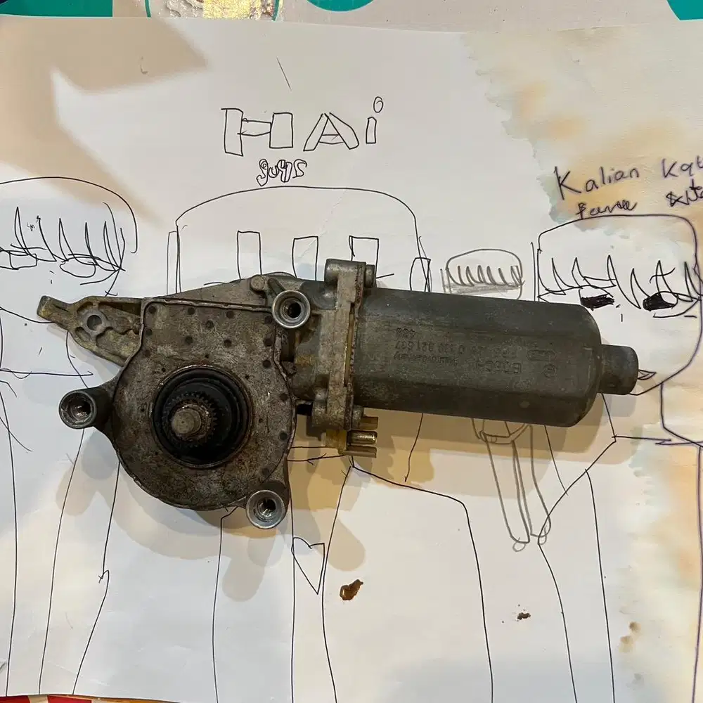 Motor power window belakang kiri w202 original