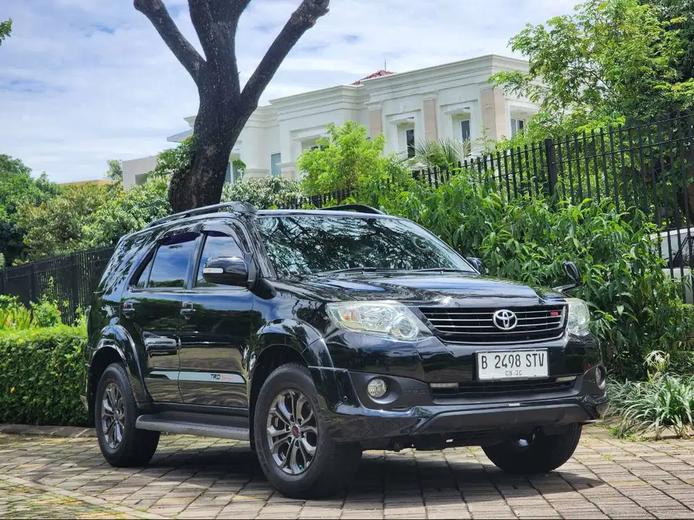 TDP 20.JT NEGO| FORTUNER TRD 2.7 AT LUX BENSIN 2015 HITAM SUPER SEGER!