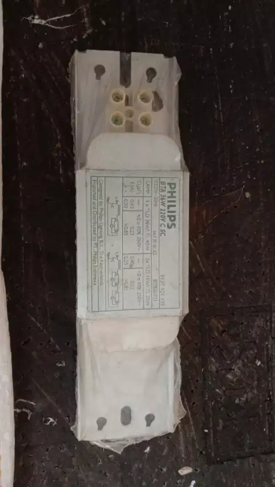 Balast lampu philips 36 watt