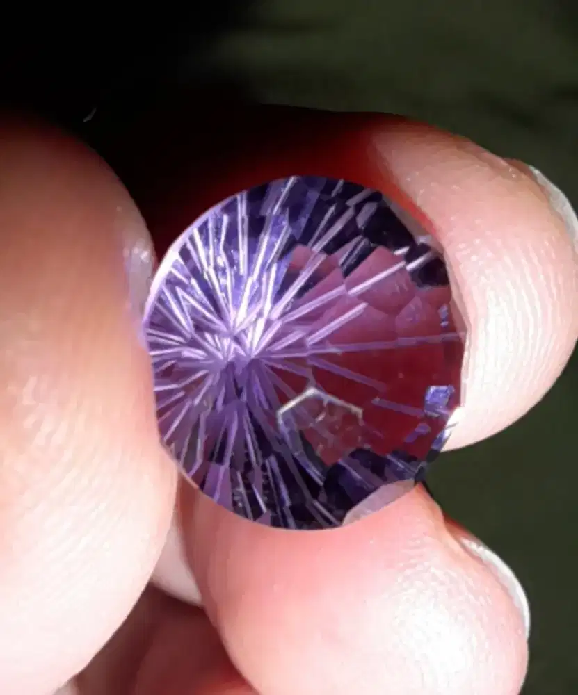 Natural Amethys/Kecubung Cutting