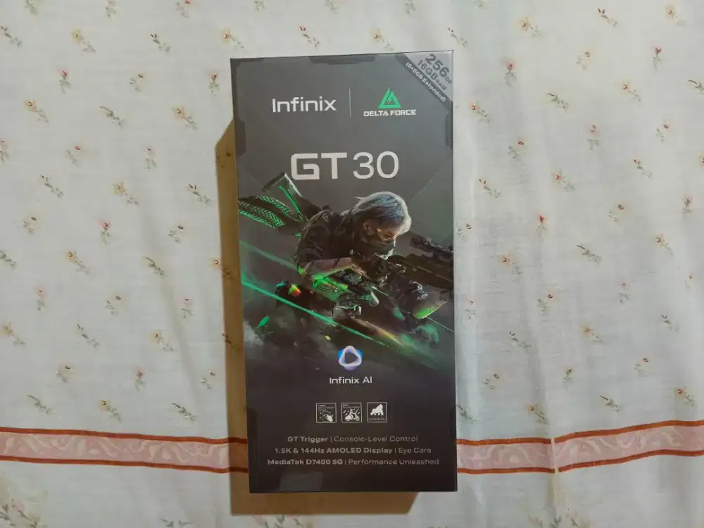 INFINIX GT 30 5G BARU SEGEL GREEN