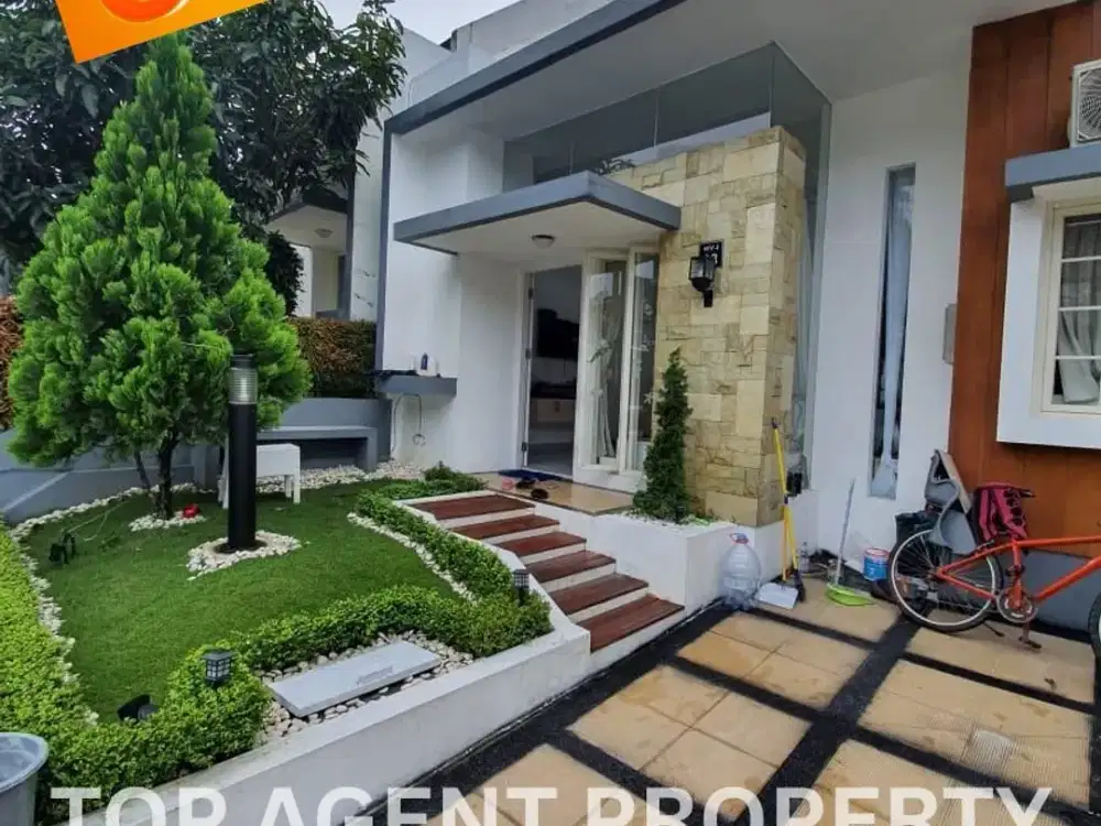 JUAL CEPAT RUMAH FULLY FURNISHED DI PERUMAHAN RANCAMAYA, BOGOR