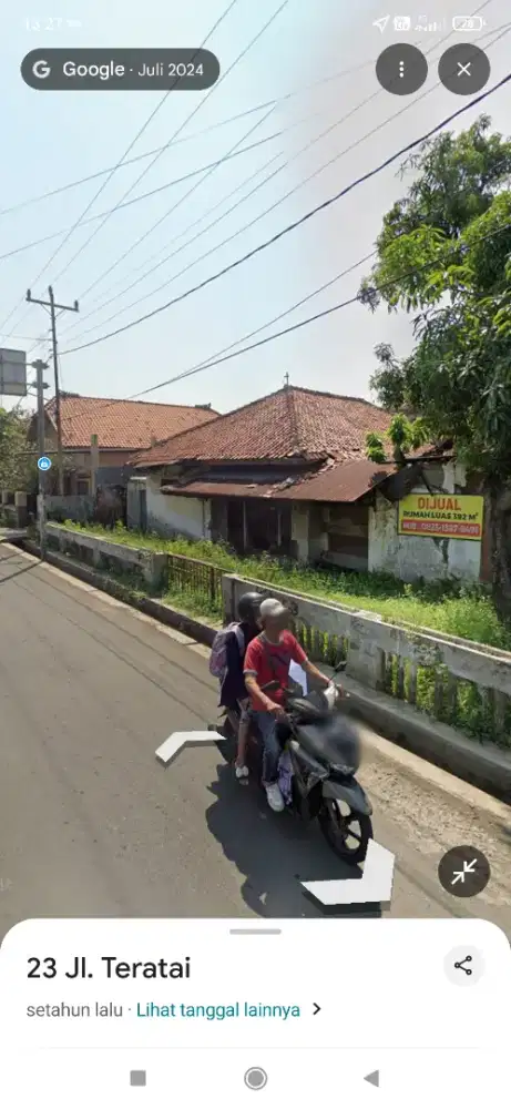 dijual di jual rumah tanah Lebar 24 m. Lokasi Pekalongan kota.