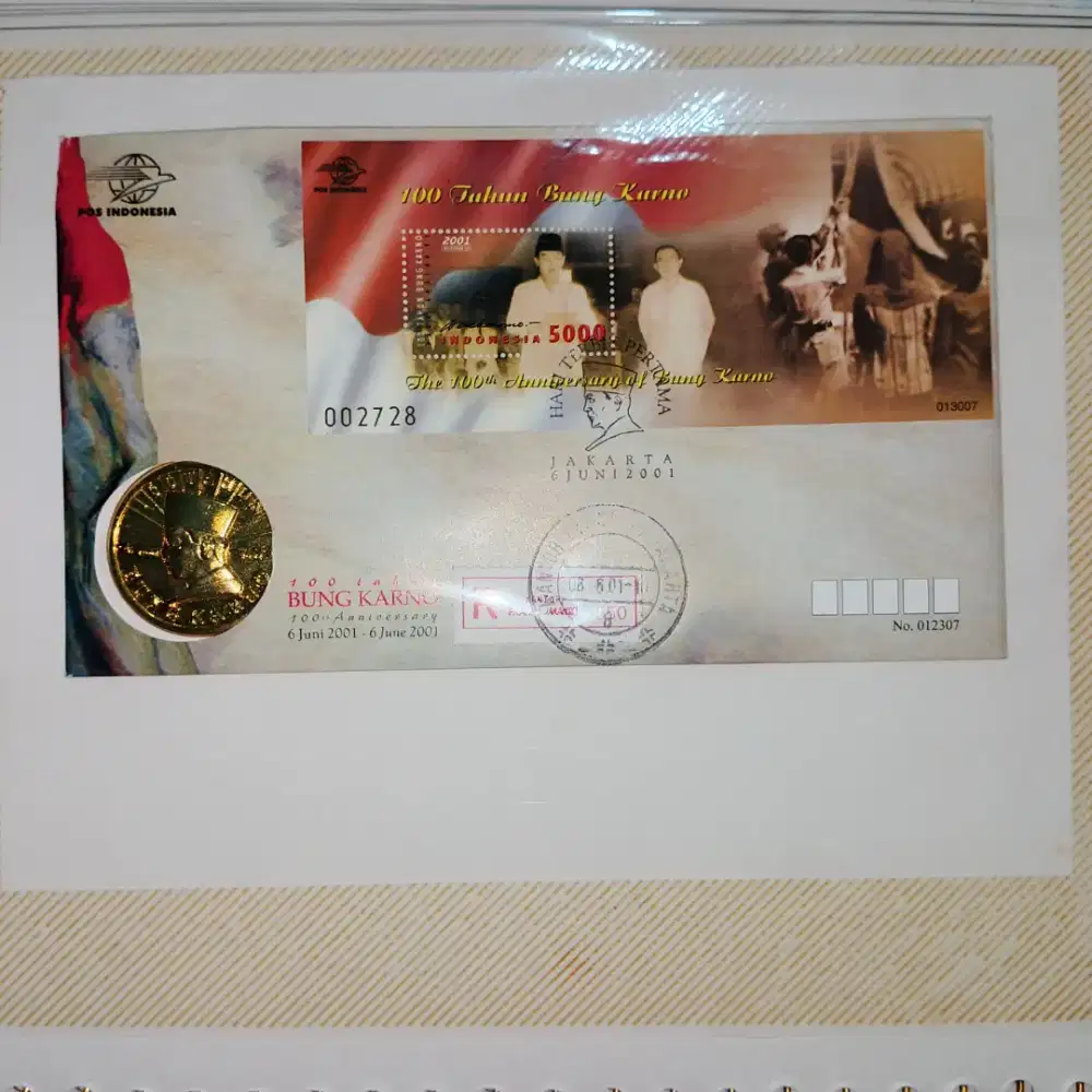 Filateli SHP & Perangko Sukarno 100 thn