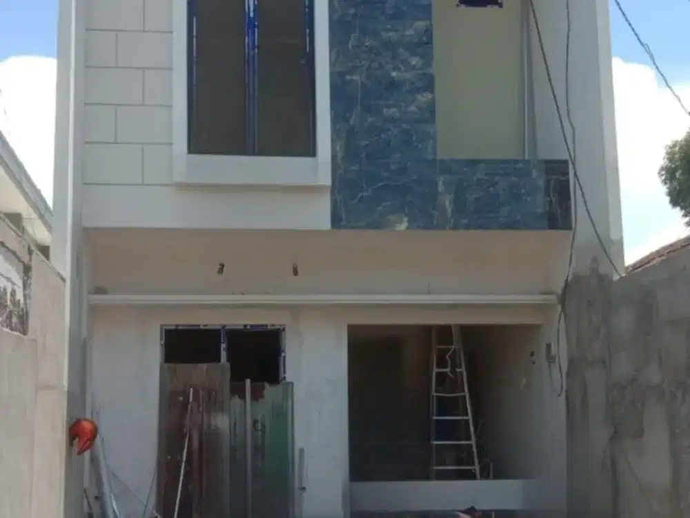 Rumah Baru Gress Tahap finishing Putro Agung Surabaya