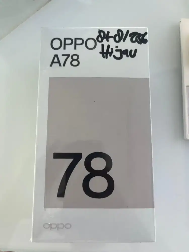 oppo A78 4g 8/256 original baru