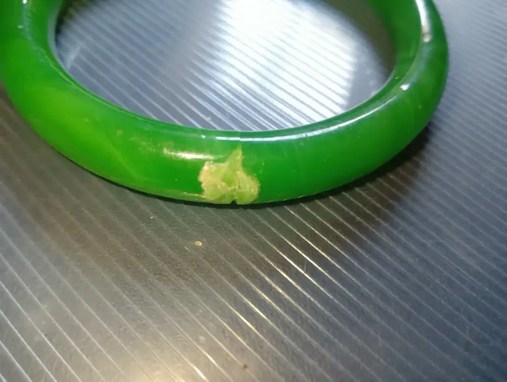 Gelang batu giok ijo