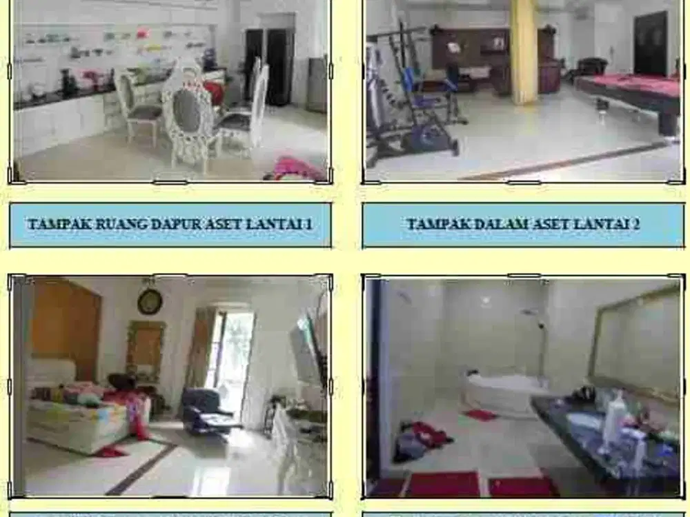 Di jual rumah aset bank secara ayda di kemayoran jakarta pusat