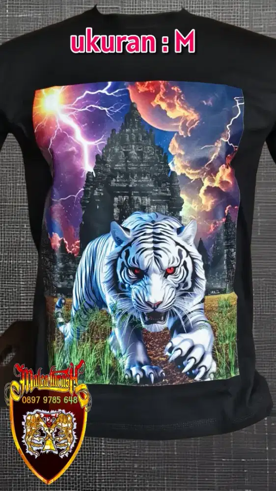 Kaos Harimau Putih