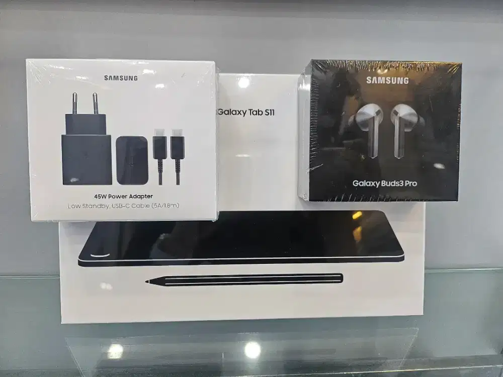 NEW TAB S11 WIFI ONLY FREE BUDS 3 PRO N ADAPTER 45W