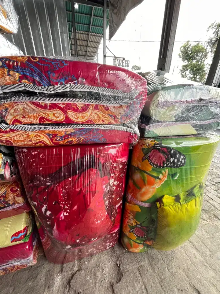 Kasur busa set bantal