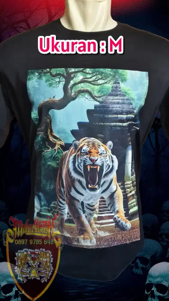 Kaos Katun Harimau Benggala 2