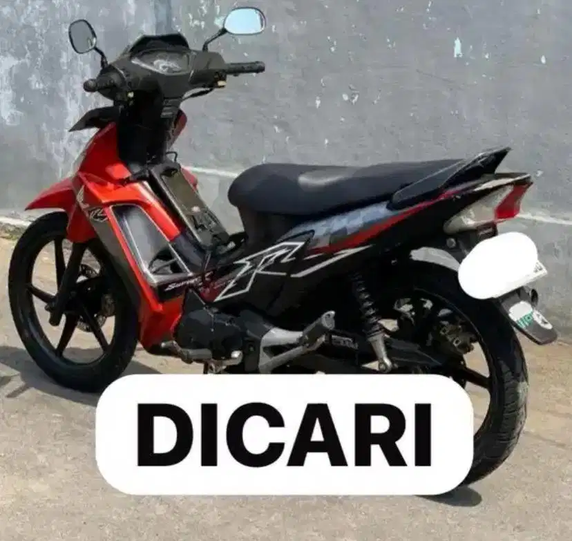 Di Cari Supra X 125 Double Disk DD Tahun 2008 Ke Atas Supra X 2010