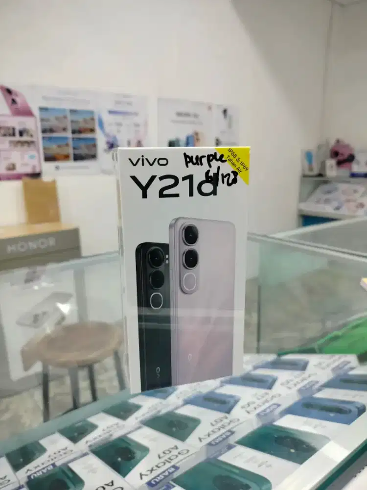 Vivo Y21d 6/128 New Segel Box Garansi Resmi Promo Bandung Bisa COD