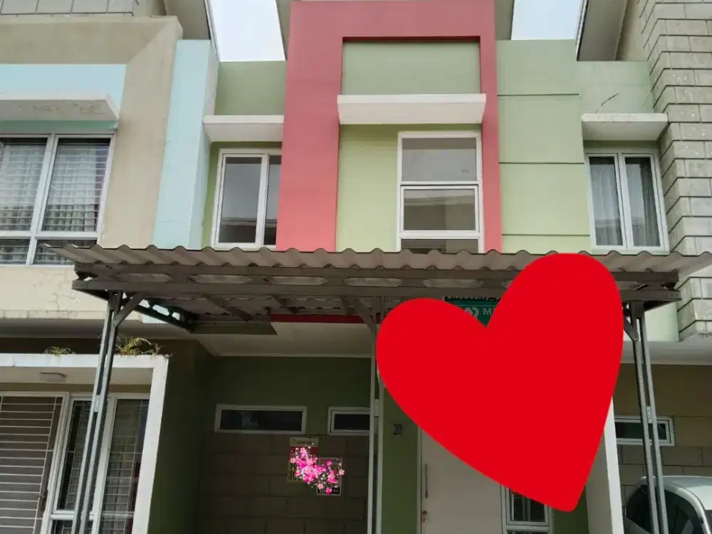 Disewakan Rumah Unfurnish di Cluster Arcadia By Rumah Chinida (Dw)