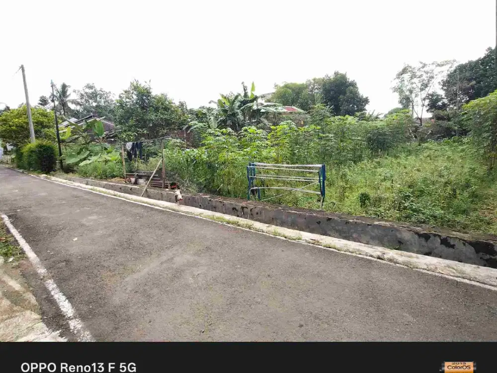 Tanah kosong nuansa pedesaan Sumbang Banyumas dekat pasar Larangan
