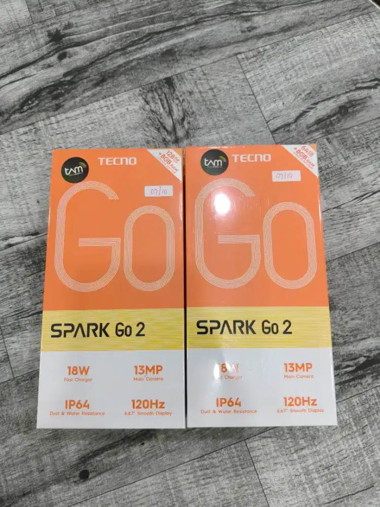 Tecno Spark Go 2 4GB/64GB Garansi Resmi