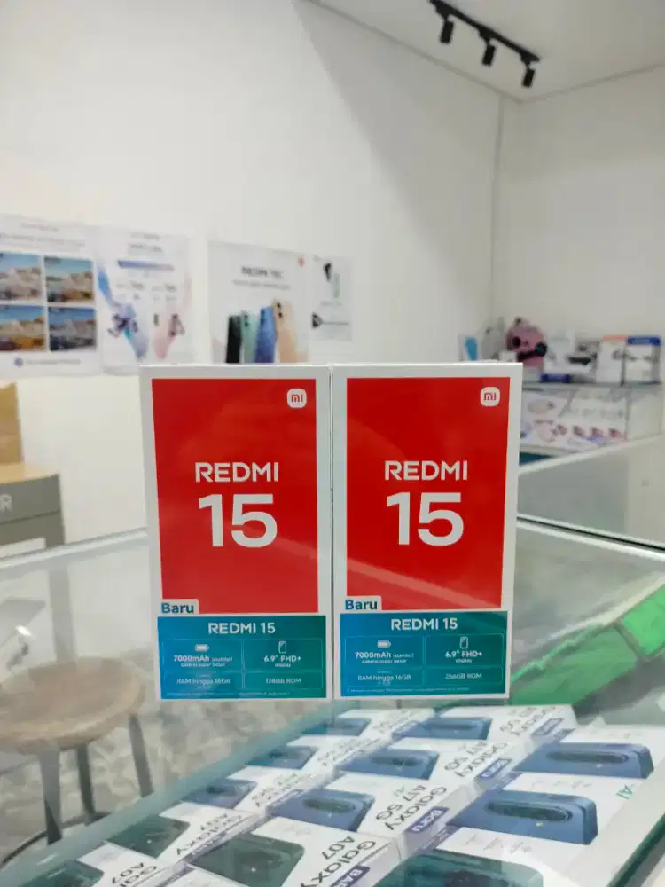 Xiaomi Redmi 15 8/128 New Segel Box Garansi Resmi Promo Bandung