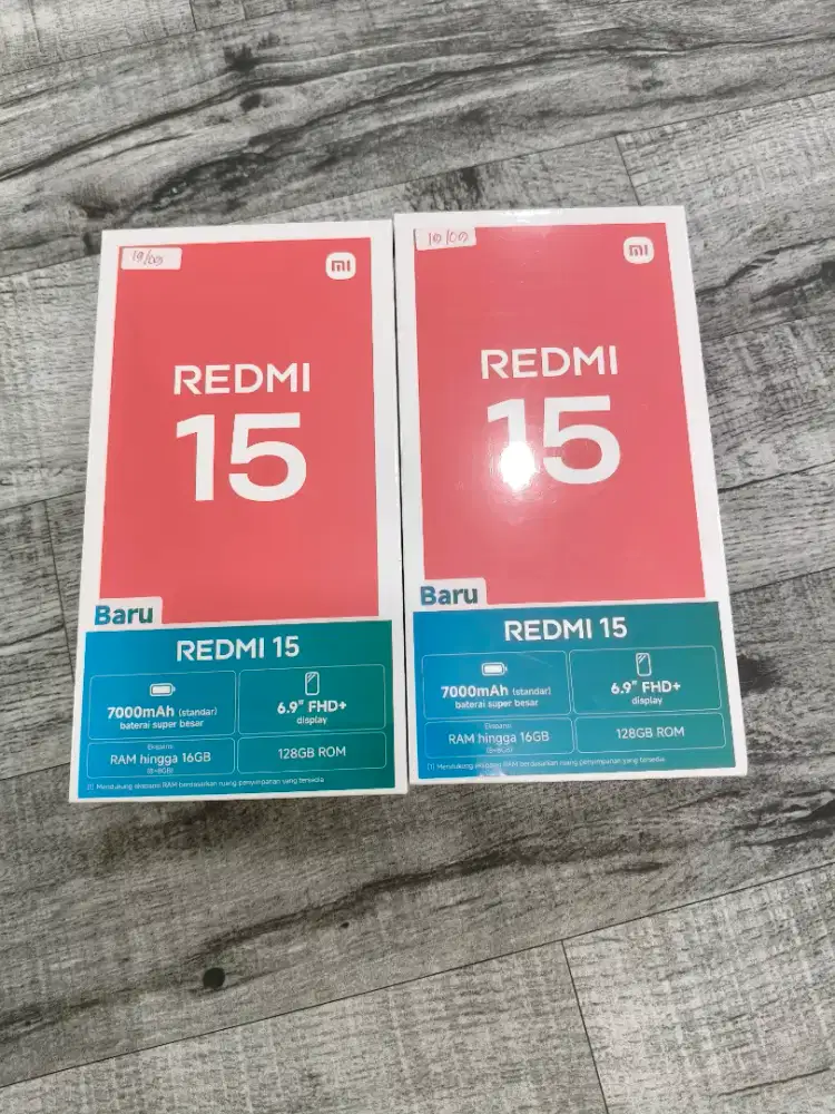 Xiaomi Redmi 15 8GB/256GB Garansi Resmi