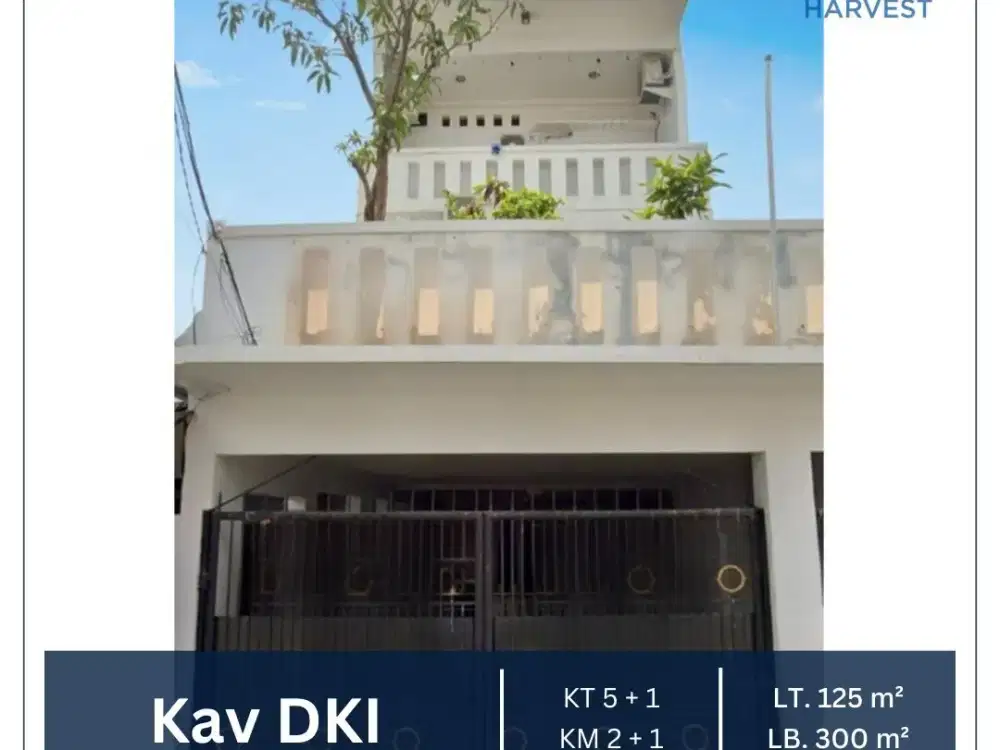 DIJUAL CEPAT RUMAH MURAH LOKASI STRATEGIS KAV DKI MERUYA JAKARTA BARAT