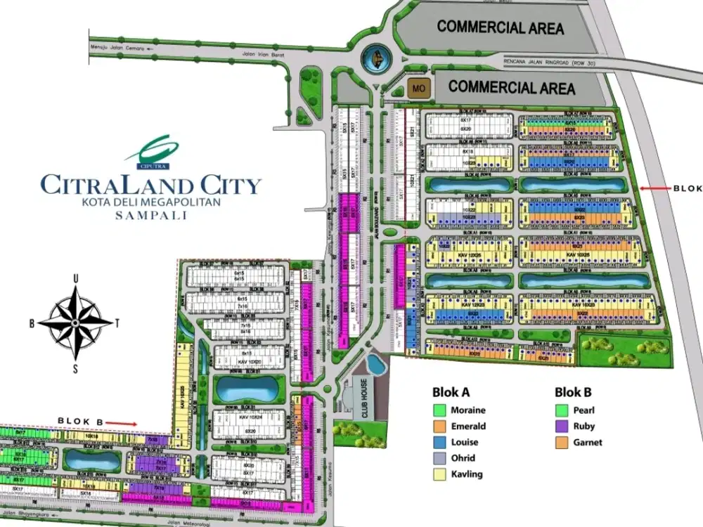 Ruko citraland Sampali Rumah Toko Elite