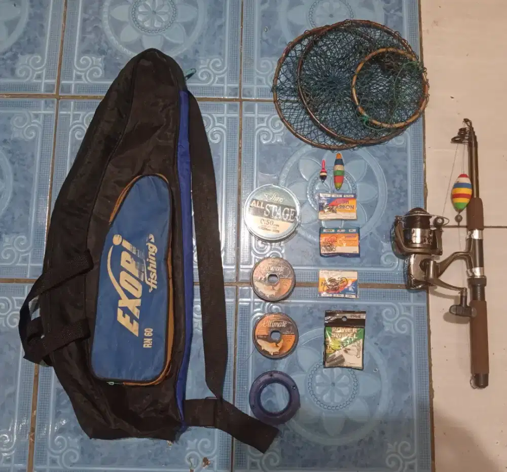 Joran dan Reel Pancing Exori