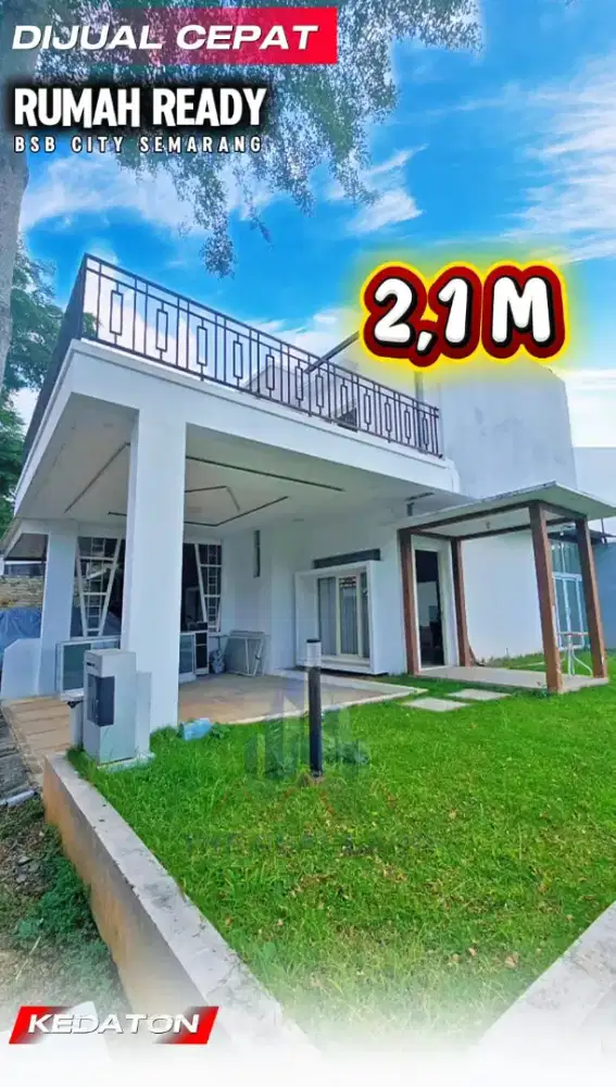 KEDATON BSB SEMARANG RUMAH DI JUAL SEGERA