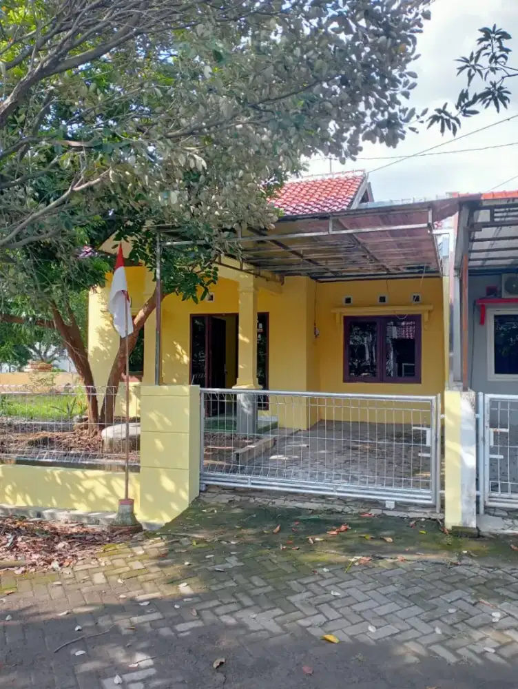 Disewakan cepat rumah habis renov perbaikan perum bpd 4 pinggir jalan