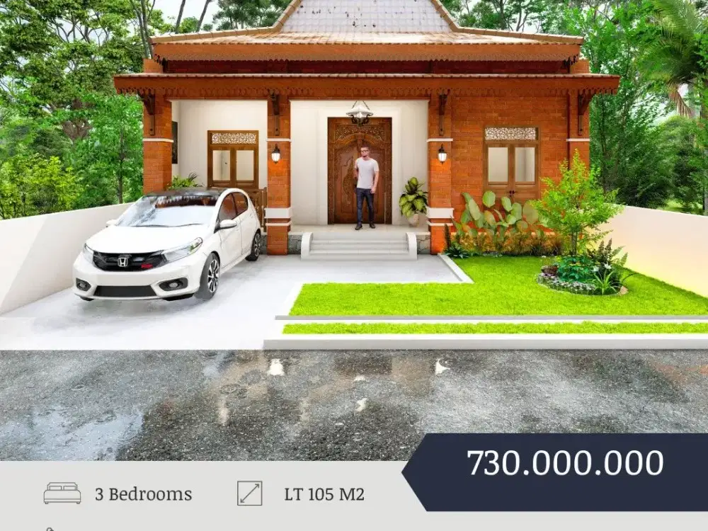 Mulai Investasi Dengan Hunian Joglo Untuk Homestay di Prambanan