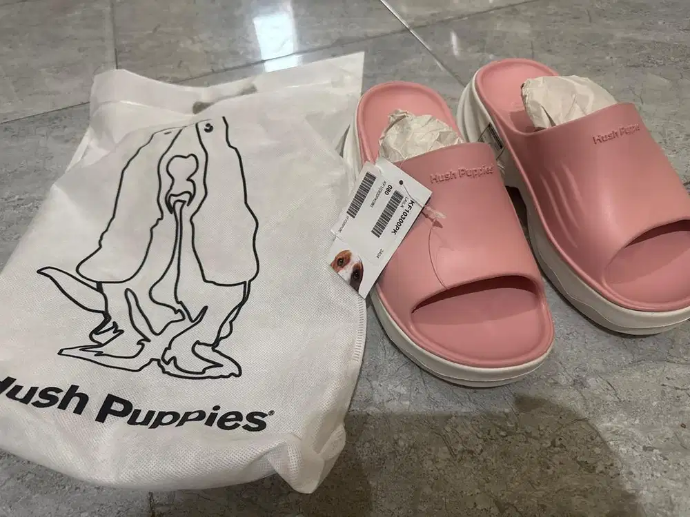 Sendal hush pupies ori, nego